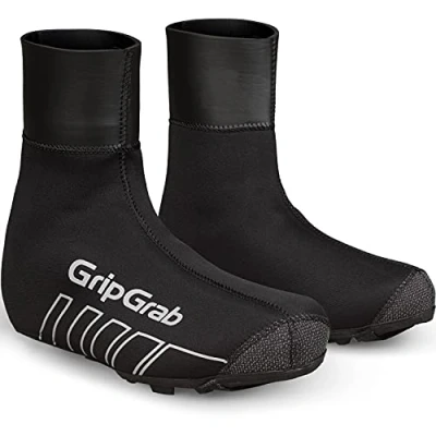 Imagen de GripGrab Cubrezapatillas de Ciclismo RaceThermo X Neopreno 4mm Impermeable Cortavientos Invierno MTB CX Gravel