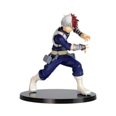 Imagen de Banpresto Figura de Acción Shoto Todoroki My Hero Academia The Amazing Heroes Volumen 29 15cm BP19708 Multicolor