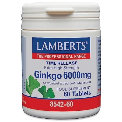 Imagen de Lamberts Ginkgo Biloba 6000 Mg, One size, 50 g