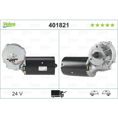 Imagen de VALEO ORIGINAL PART 401821 Motor del Limpiaparabrisas 24 delante para dirección izquierda/derecha