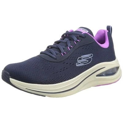 Imagen de Skechers Skech Air Meta Aired Out, Zapatos Deportivos Mujer, Navy Mesh/Multi Trim, 39 EU