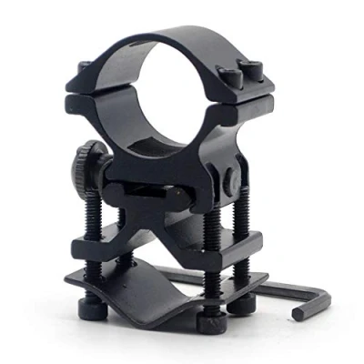 Imagen de TRIROCK Universal Scope Rings High Profile Barrel Mount 30mm 25mm 1 Inch Ring Adapter &amp; 20mm Picatinny Weaver Rail Mounting for Flashlight Laser Torch Sight