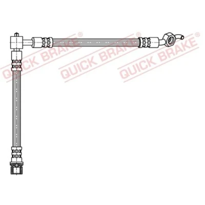 Imagen de QUICK BRAKE 58.814 Latiguillos de Freno 592 TOYOTA: Yaris I Hatchback