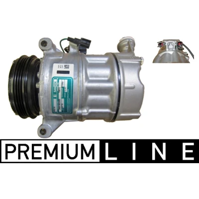 Imagen de MAHLE ORIGINAL ACP 1190 000P Compresor de Aire Acondicionado PXC16 12 PAG 46 SP A2 R 1234yf, 134 a VOLVO: XC60 I, S80 II, XC70 II Familiar