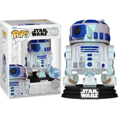 Imagen de Funko POP! R2 D2 Facet #593 Protector de barco transparente exclusivo y caja incluida