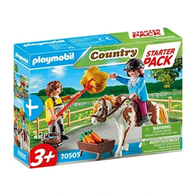 Imagen de PLAYMOBIL Country 70505 Granja de Caballos Set Adicional, para niños a Partir 3 años