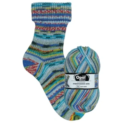 Imagen de Opal Nach Hundertwasser Edición 4050 944 (425m) 4 Capas Duradero Calcetín Hilado 1x100g