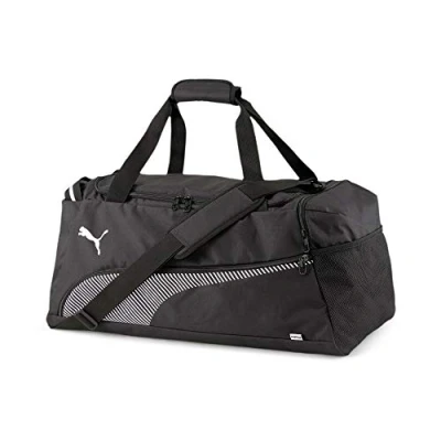 Imagen de PUMA Fundamentals Sports Bag M Bolsa Deporte, Unisex Adulto, Black, OSFA