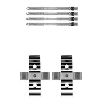 Imagen de HELLA 8DZ 355 205 261 Kit de accesorios, pastillas frenos RENAULT: MEGANE 3 Coupe, 2, CLIO 3, OPEL: Corsa D Hatchback norauto, oscaro,