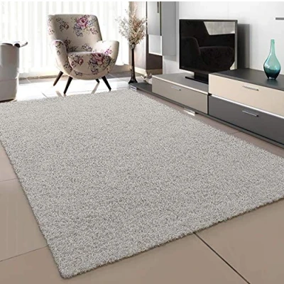 Imagen de SANAT Alfombra, Polipropileno, Beige Claro, 80 x 150 cm