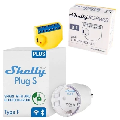 Imagen de Shelly Plus Plug S + RGBW2