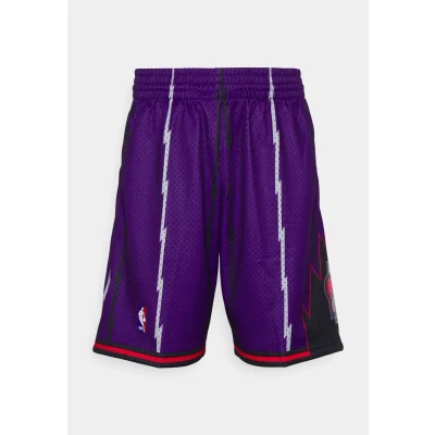 Imagen de Mitchell &amp; Ness NBA Toronto Raptors Swingman Shorts Equipación de clubes, Hombre, Talla: Large, Purple
