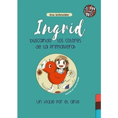 Imagen de Ingrid buscando los colores de la primavera
