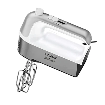 Imagen de batidora mezcladora, 250w, 2 accesorios, blanco (sytech)