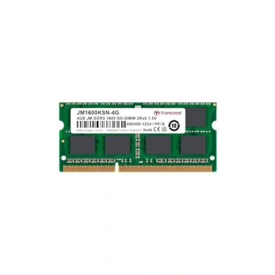 Imagen de Transcend JetRAM Memoria de 4 GB DDR3, SO DIMM 204 pin