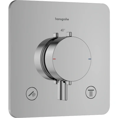 Imagen de hansgrohe 33713000 Termostato, Cromo, 2 Verbraucher