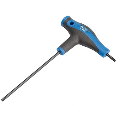 Imagen de Draper 33898 Expert Tx Star T15 Llave con mango en T, color azul