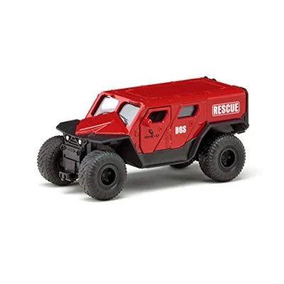 Imagen de siku 2307 Vehículo de rescate GHE O, Multifuncional, Apto para modelos misma escala, 1:50, Metal/Plástico, Rojo