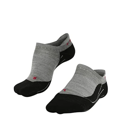 Imagen de Falke TK5 Wander Invisible Trekking Functional Lightcushioned Calcetines tobilleros, Mujer, Talla: 39/40, Light grey