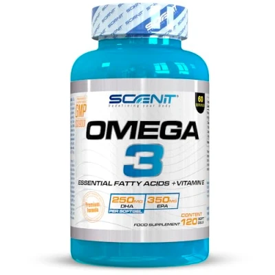 Imagen de omega 3 EPA y DHA capsulas 700 mg EPA, 500 con Vitamina E Funcionamiento normal del corazón 2000mg por dosis diaria 120 cápsulas
