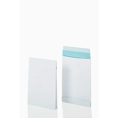 Imagen de Bong 14347 Sobre C4 de papel estraza con base reforzada y cierre adhesivo (140 g/m², 229 x 324 38 mm, 125 unidades), color blanco