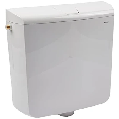Imagen de Geberit Caja de enjuague SCACAS0010CA AP110, botón parada, 9 L, blanco