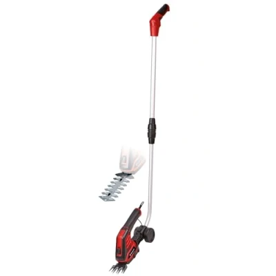 Imagen de Einhell Tijeras de césped y arbustos con batería GC CG 3,6/70 Li (batería Ion Litio 3,6 V, 2,0 Ah, Cuchillo 70 mm, 110 Mango telescópico)