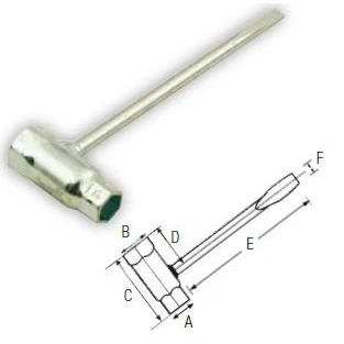 Imagen de Northwood Llave combinada para bujías (17/21/70/34 mm)