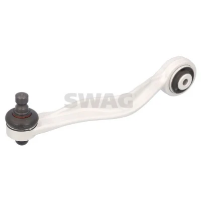Imagen de SWAG 32 93 1331 Barra oscilante, suspensión de ruedas con apoyo Eje delantero, derecha, arriba, posterior Brazo oscilante transversal Aluminio