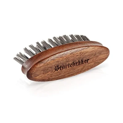 Imagen de Störtebekker® Cepillo para barba Premium Desenreda y da forma a la Previene picor Cerdas BioniFil sostenibles Madera de nogal Beard brush