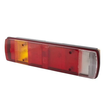 Imagen de HELLA 2VD 008 205 041 Piloto trasero derecha P21W, R5W negro 12, 24 sin lámparas con portalámparas