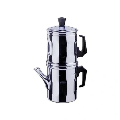 Imagen de ILSA Cafetera Napolitana Diamante, Aluminio, 3 Tazas