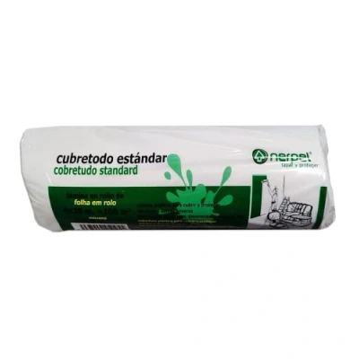 Imagen de NERPEL Rollo plástico cubretodo 8 micras 4X25 metros
