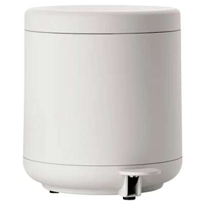Imagen de Zone Denmark 331931 papelera 4 L Alrededor Acrilonitrilo butadieno estireno (ABS) Gris Cubo de basura (4 L, Alrededor, (ABS), Gris, Pedal, 19,5 cm)