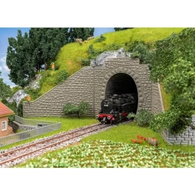 Imagen de FALLER 120576 H0 2 Portales de túnel, Ancho vía 1