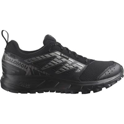 Imagen de Salomon Wander GTX Zapatillas de senderismo, Mujer, Talla: 38 2/3, Black/plum kitten/gull Zapatos