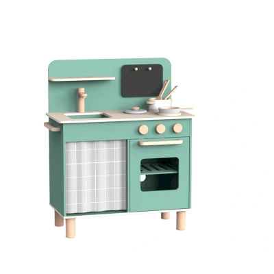 Imagen de Cocina de Madera Sweden Vintage con Accesorios