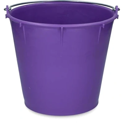 Imagen de Vplast Cubo 7 l con soporte Púrpura