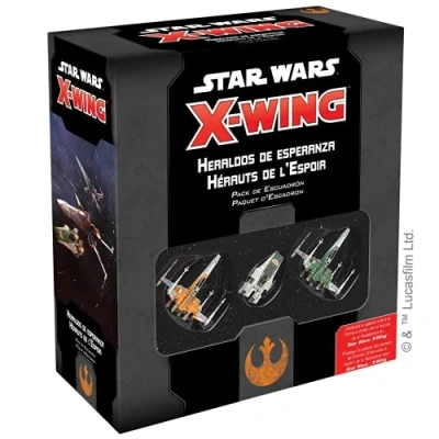 Imagen de Atomic Mass Games Fantasy Flight Games, Star Wars X Wing Heraldos de Esperanza, Juego Miniaturas en Español