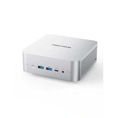 Imagen de MINISFORUM AI Mini PC Barebone M1 Pro 125H con Procesador Intel Core Ultra 5 de 125H(14C/18T, hasta 4,5 GHz), Ordenador SSD PCIe4.0, Quad Pantalla HDMI 2.1/USB4/DP, 5xUSB, WiFi 7