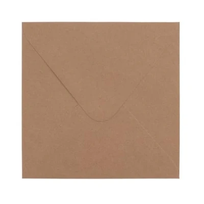 Imagen de Florence Sobres 14 x Kraft 100 unids 120 g/m² autoadhesivos para boda, tarjetas postales, invitaciones, de felicitación