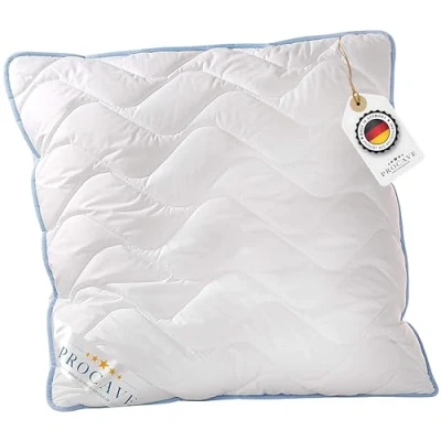 Imagen de PROCAVE TopCool Ropa de Cama, cojín con Pespunte, weiß, 80 x cm