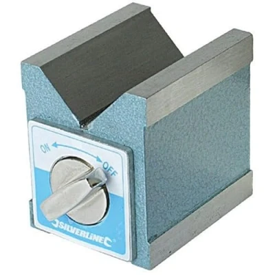 Imagen de Silverline Tools 244994 Bloque en V magnético (70 x 60 70 mm)