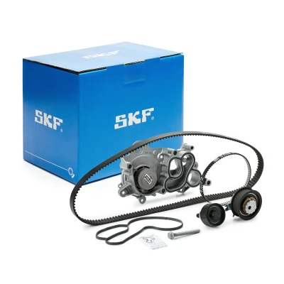 Imagen de SKF VKMC 01283 Bomba de Agua + Kit Distribucion con juntas 163 SEAT: Mii, Ibiza 4, 4 Sportcoupe, VOLKSWAGEN: Polo V Hatchback, VI