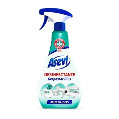Imagen de Asevi Desinfectante Multiusos &#039;Ready to Use&#039; Limpiador Sin Lejía Elimina Gérmenes, Bacterias y Virus Agradable Aroma Envase de 750 ml