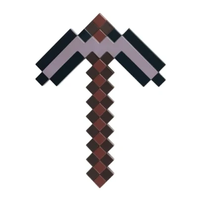 Imagen de Minecraft DISGUISE 155319 20L Netherite Pickaxe juguete, talla única