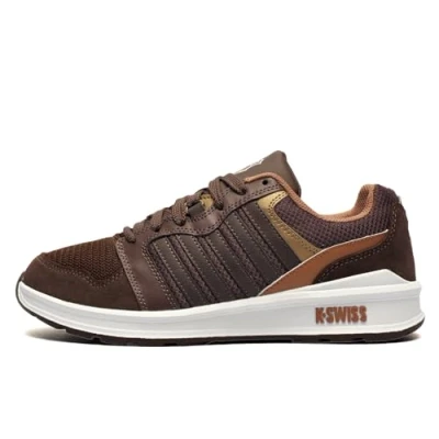 Imagen de K SWISS Rival Zapatillas, Hombre, Talla: 41, Chocolate brown toasted coconut Zapatos