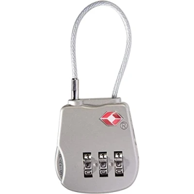 Imagen de PELI 1506 Candado Compatible con El Sistema TSA, Accesorio Original para Maletas Protector, Todas Las Maletas, Color: Gris