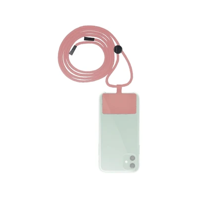 Imagen de Cordón para móvil Muvit MCGO00003, Universal, Rosa