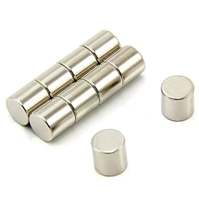 Imagen de N42 Magnet de Neodimio Para Artes, Manualidades, Fabricación Modelos, Bricolaje, Pasatiempos, Oficina Y Hogar 10mm Diámetro x Espesor 3.9kg Paquete 10